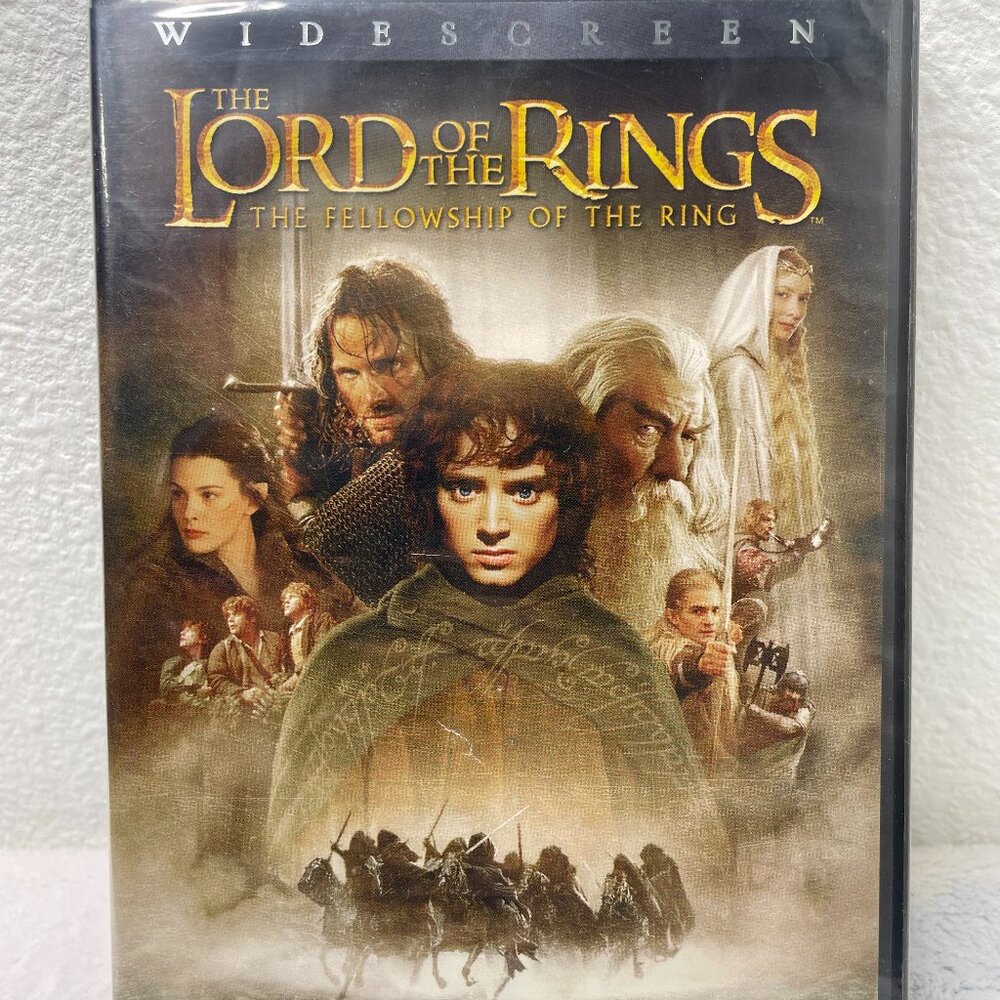 The Lord of the Rings: The Fellowship of the Ring 2001 DVD 2-Disc Set New Sealed